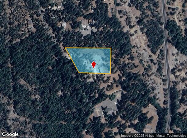260 S Derrick Flat Rd, Trinity Center, CA Parcel Map