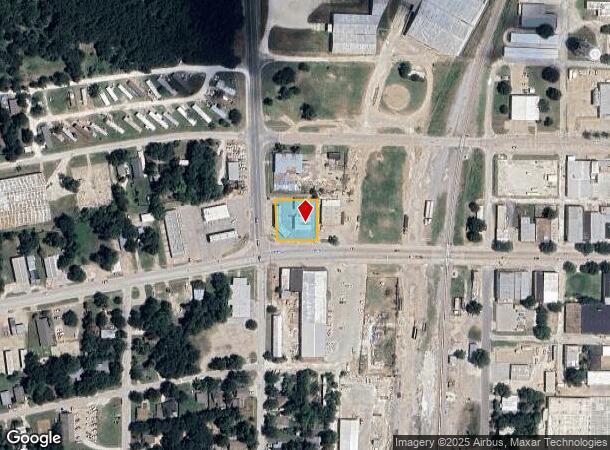  214 E Elm St, Hillsboro, TX Parcel Map