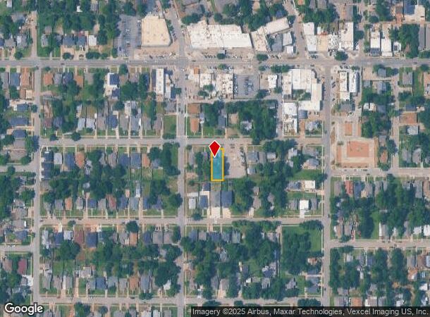  1736 Nw 15Th St, Oklahoma City, OK Parcel Map
