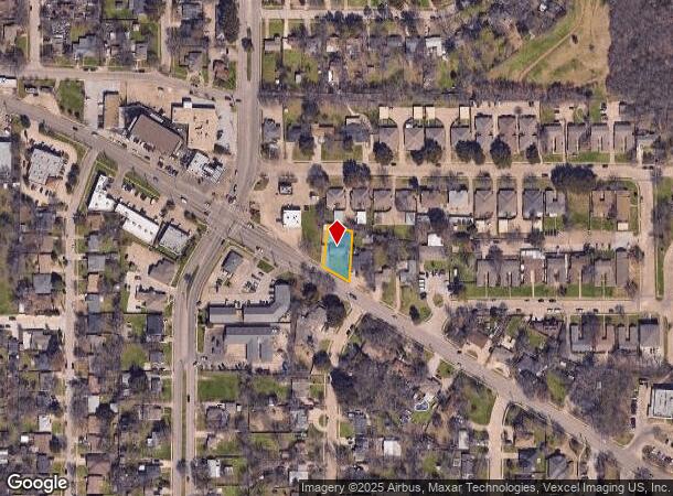 1021 W Pioneer Dr, Irving, TX Parcel Map