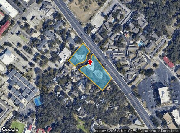  5545 Fredericksburg Rd, San Antonio, TX Parcel Map