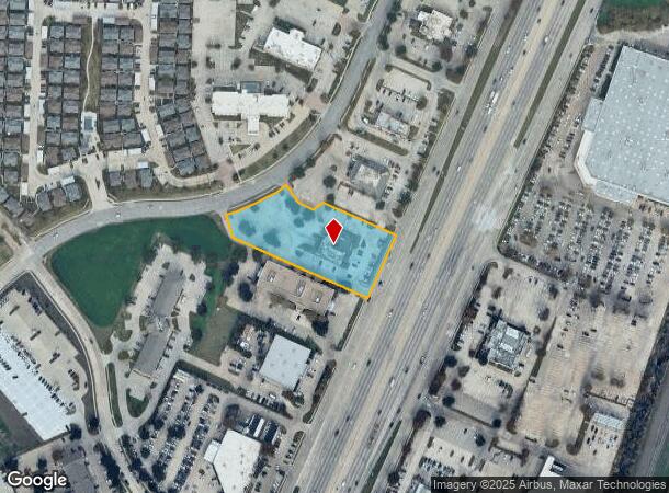 3421 N Central Expy, Plano, TX Parcel Map