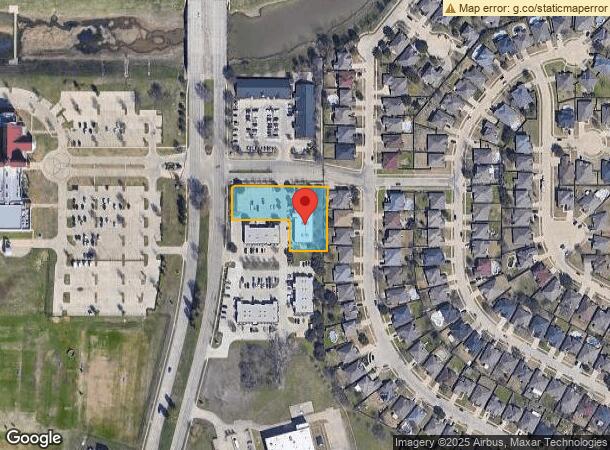  1241 W Green Oaks Blvd, Arlington, TX Parcel Map