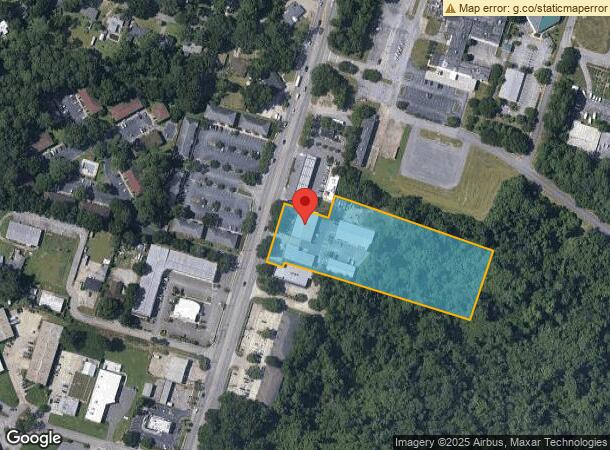  7602 Waters Ave, Savannah, GA Parcel Map