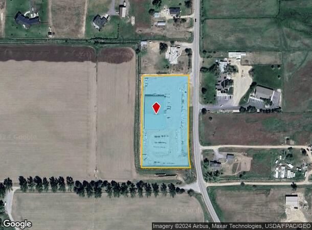  3673 Eastside Hwy, Stevensville, MT Parcel Map