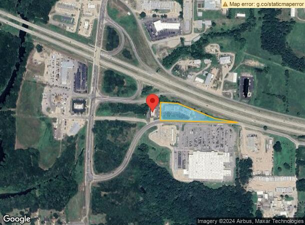  1229 E Market St, Clarksville, AR Parcel Map