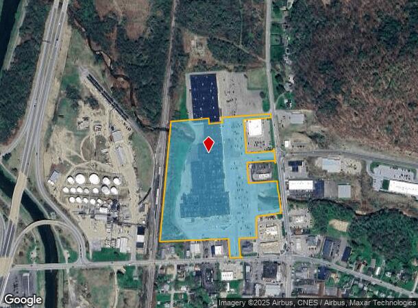 1001 E Main St, Bradford, PA Parcel Map