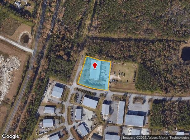 3107 Kitty Hawk Rd, Wilmington, NC Parcel Map