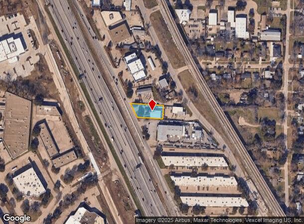 1710 N Interstate 35E, Carrollton, TX Parcel Map