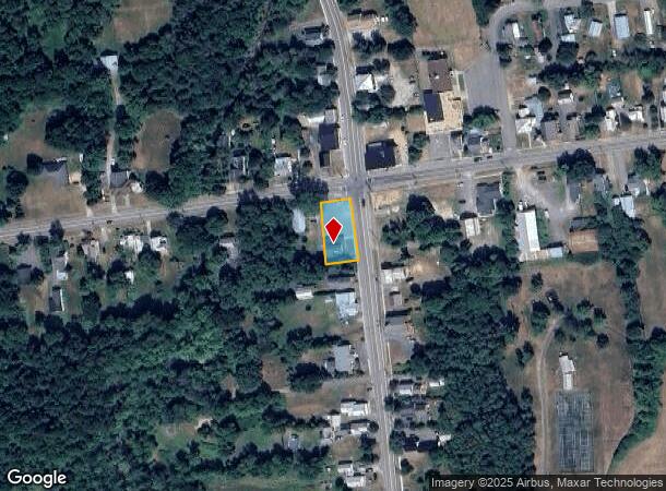 1 W Church St, West Chazy, NY Parcel Map