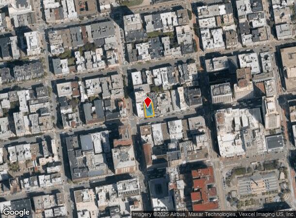 580 Sutter St, San Francisco, CA Parcel Map