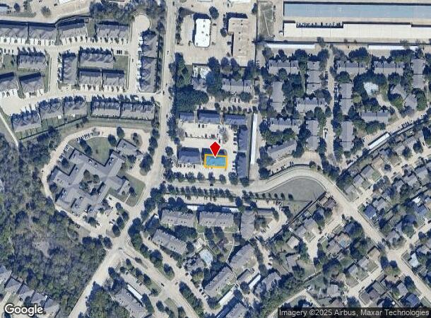  313 S Jupiter Rd, Allen, TX Parcel Map