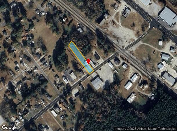 8294 Main St, Ivor, VA Parcel Map