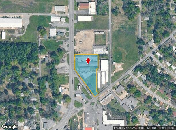 2123 S Blake St, Pine Bluff, AR Parcel Map