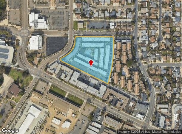  3235 Armstrong St, San Diego, CA Parcel Map