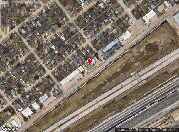  4210 W Vickery Blvd, Fort Worth, TX Parcel Map