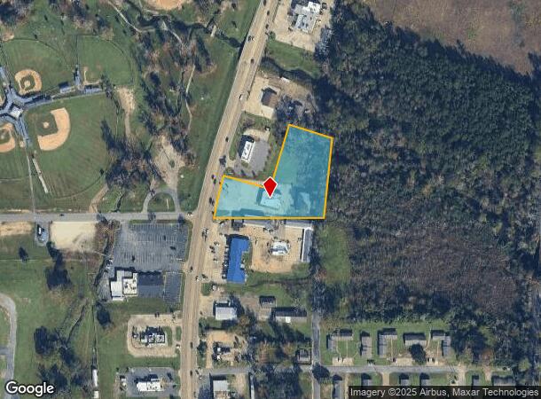 804 N Pine St, Deridder, LA Parcel Map