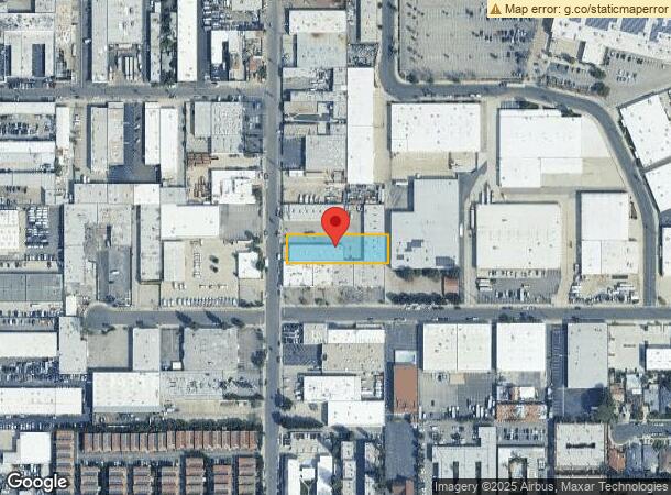  7724 Burnet Ave, Van Nuys, CA Parcel Map