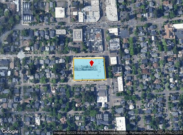  1630 Se Rural St, Portland, OR Parcel Map