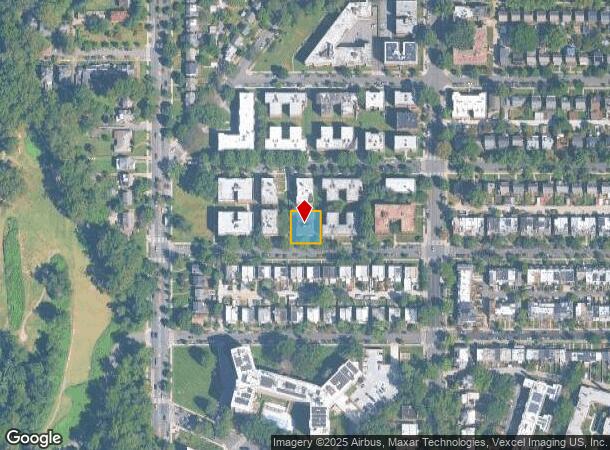  1435 Sheridan St Nw, Washington, DC Parcel Map