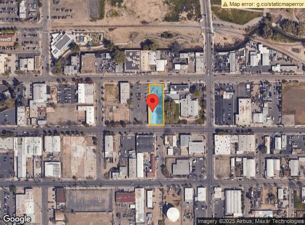  720 E Main St, Visalia, CA Parcel Map