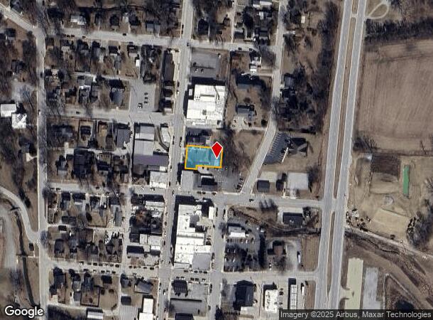  250 N Main St, Roanoke, IN Parcel Map