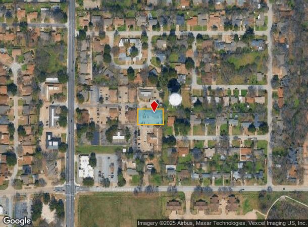 725 N Fielder Rd, Arlington, TX Parcel Map