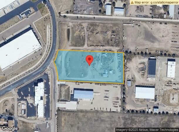  2825 Resnik Dr, Colorado Springs, CO Parcel Map