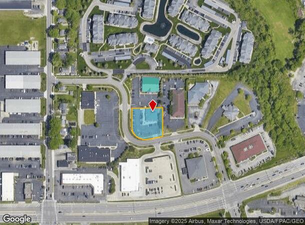  7100 Spring Mdws W, Holland, OH Parcel Map