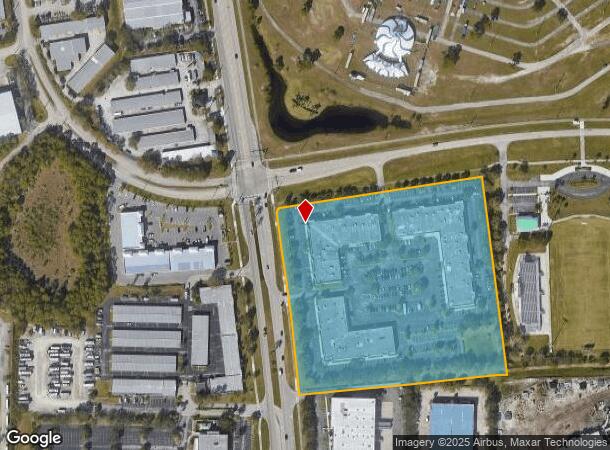 580 Nw University Blvd, Port Saint Lucie, FL Parcel Map