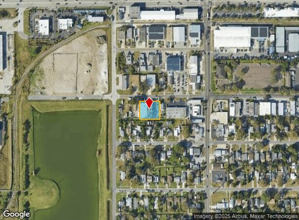  2852 20Th Ave N, Saint Petersburg, FL Parcel Map