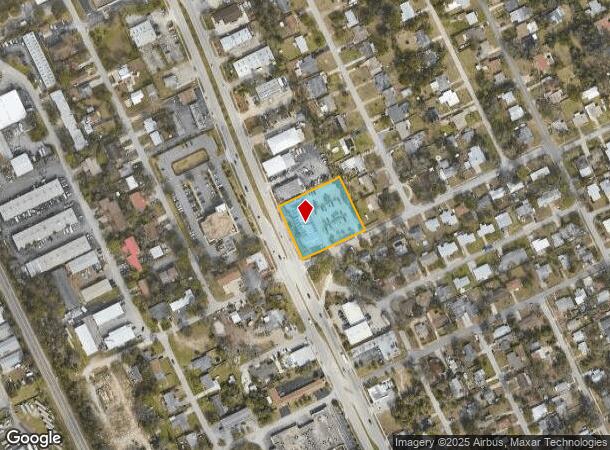 1501 Ridgewood Ave, Daytona Beach, FL Parcel Map