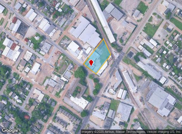  2109 Jefferson St, Lafayette, LA Parcel Map