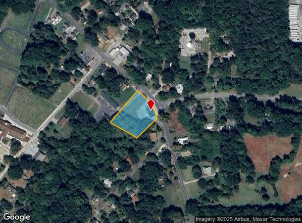 598 Coleridge Rd, Ramseur, NC Parcel Map