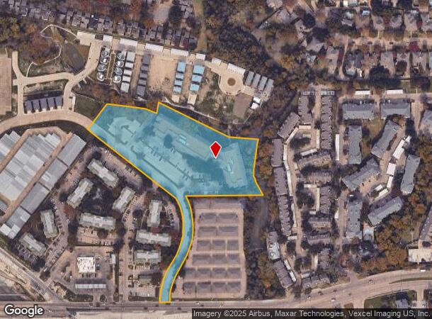 9535 Forest Ln, Dallas, TX Parcel Map