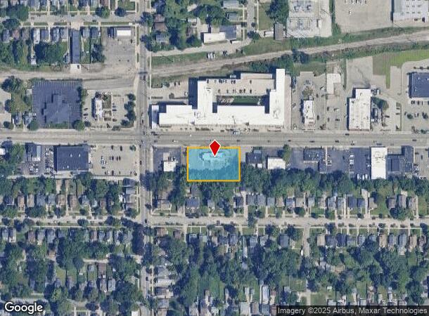  1014 Michigan St Ne, Grand Rapids, MI Parcel Map