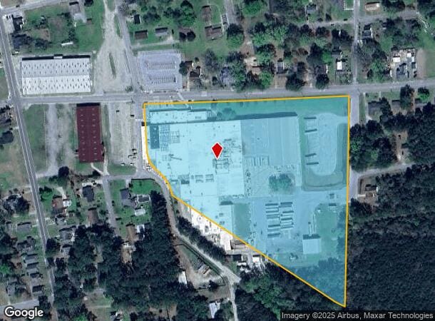  201 E 3Rd St, Robersonville, NC Parcel Map