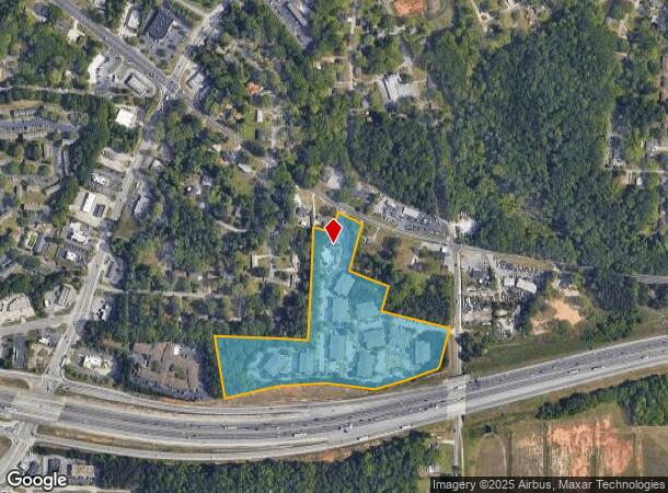 7671 Covington Hwy, Lithonia, GA Parcel Map