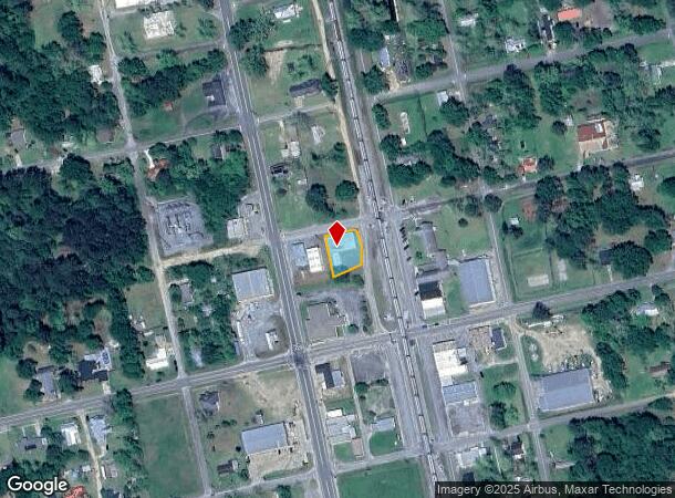 55 N Depot St, Lenox, GA Parcel Map