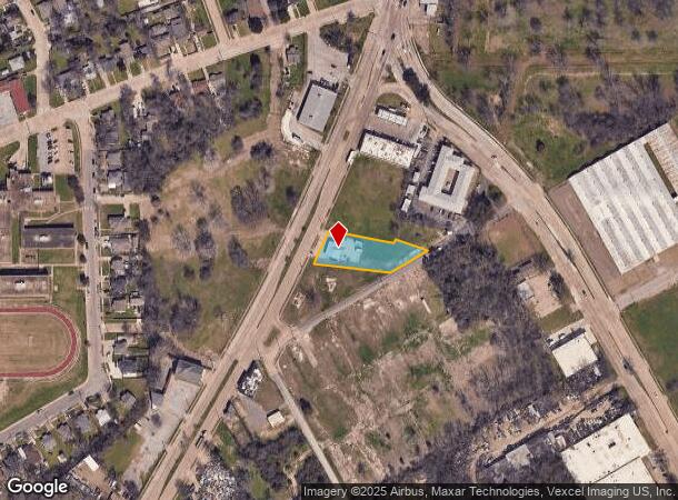  2652 Cedar Crest Blvd, Dallas, TX Parcel Map