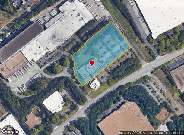2855 Rolling Pin Ln, Suwanee, GA Parcel Map