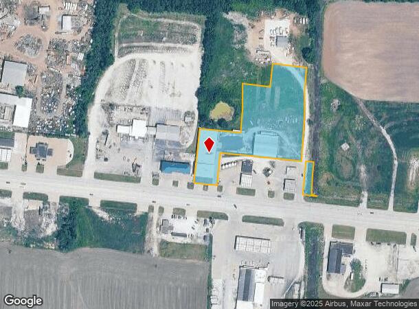  8540 Highway 24, Taylor, MO Parcel Map