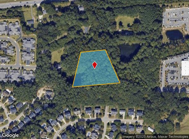 1008 Copeland St, Apex, NC Parcel Map
