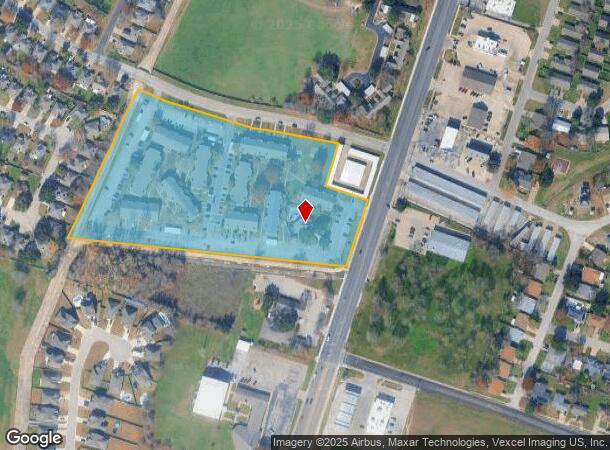 4802 S 31St St, Temple, TX Parcel Map