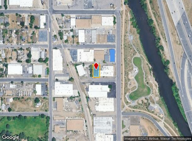 1031 W Center Ave, Denver, CO Parcel Map