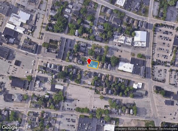 24 Park Ave, Attleboro, MA Parcel Map