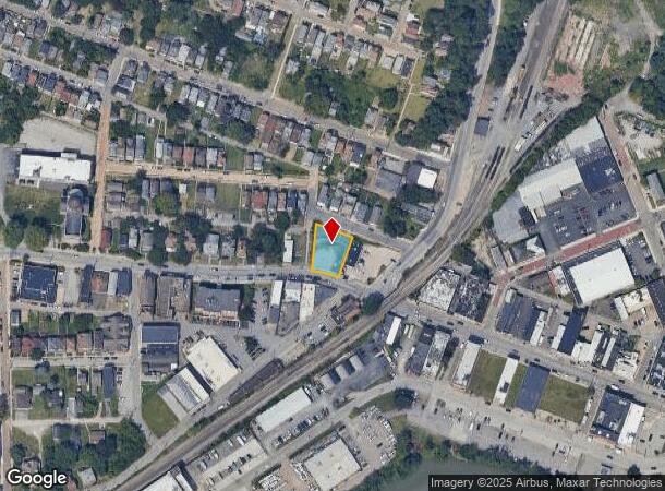 611 Chartiers Ave, Mc Kees Rocks, PA Parcel Map