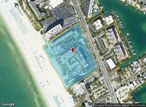  5300 Gulf Blvd, St Pete Beach, FL Parcel Map