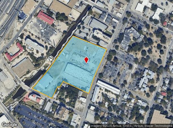 931 S Flores St, San Antonio, TX Parcel Map