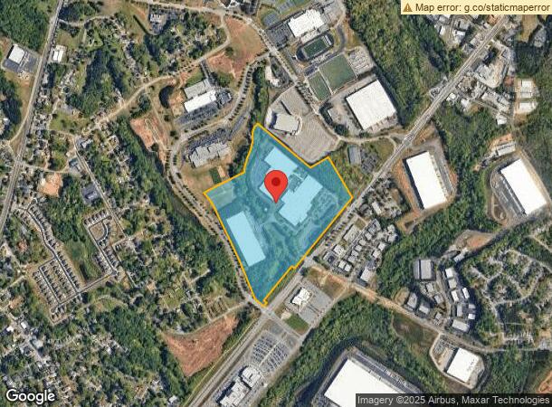  2650 Buford Hwy, Buford, GA Parcel Map